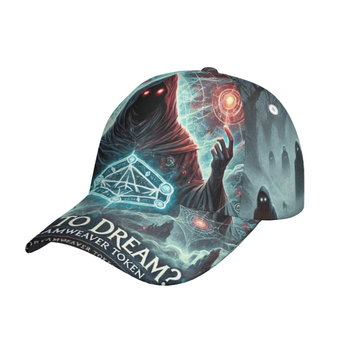 All-Over Print Peaked Cap With Box