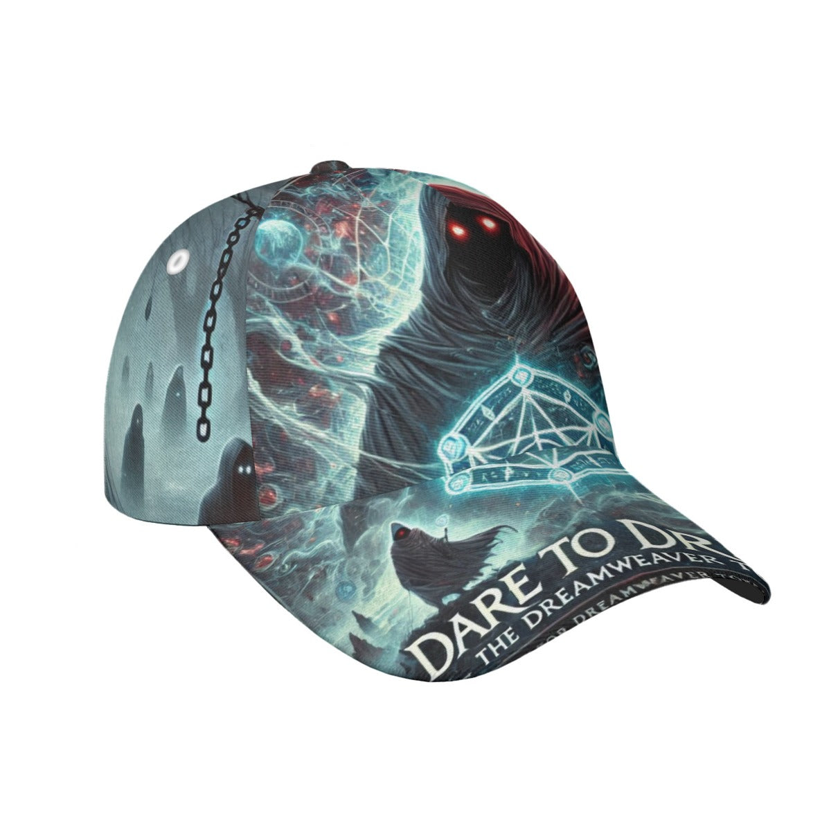 All-Over Print Peaked Cap With Box